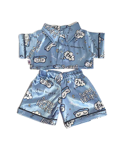 لباس خواب ابی چشم بندی